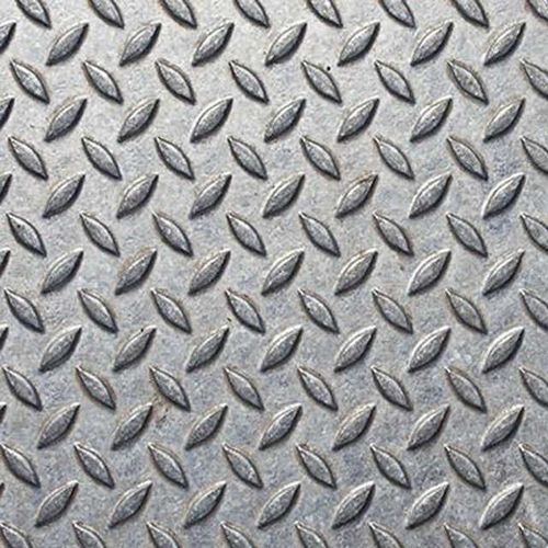 картинка Лист стальной рифленый 4 мм чечевица
